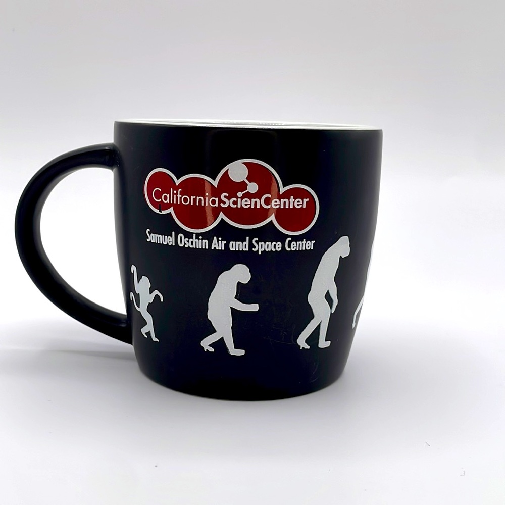 California ScienCenter Evolution of Man Mug